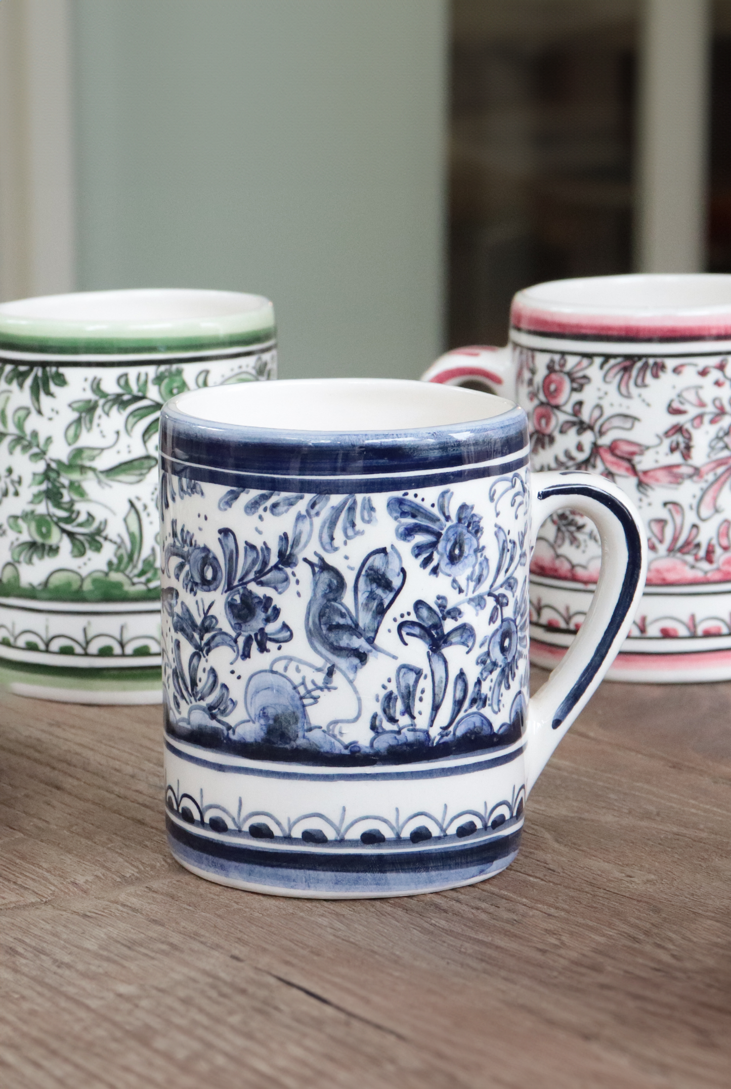 Indigo Blue Bird Mug