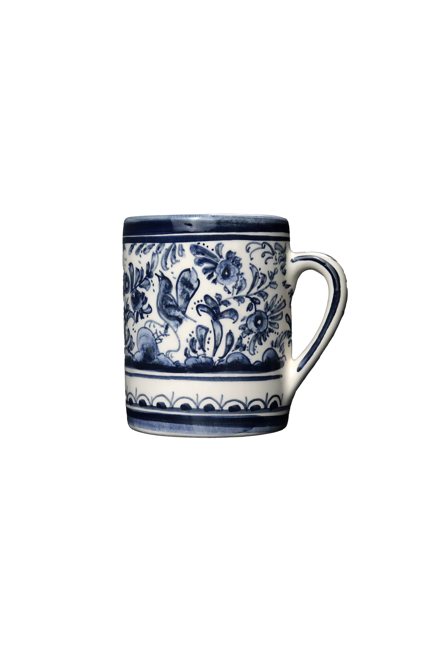 Indigo Blue Bird Mug