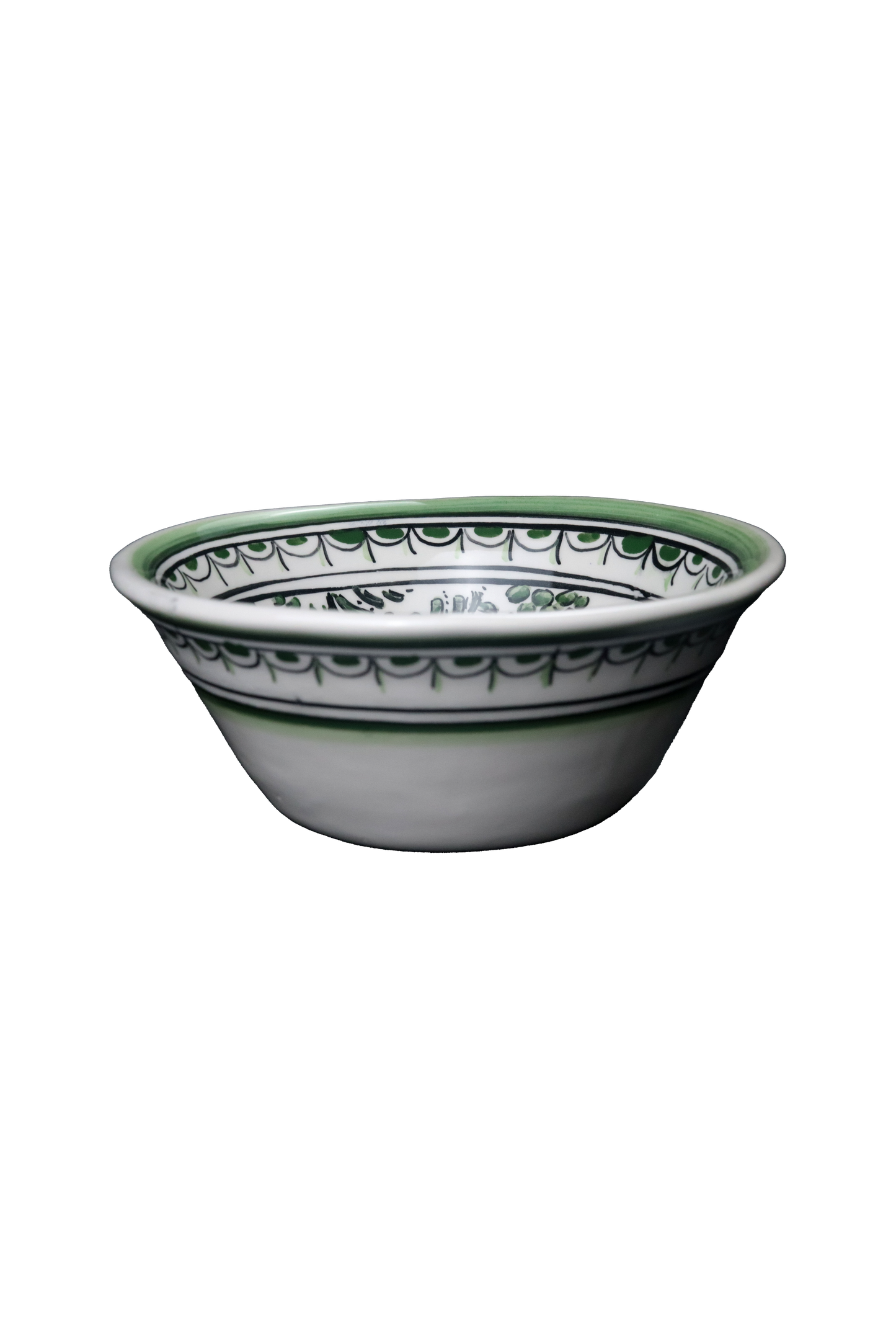 Pine Green Bird Bowl M