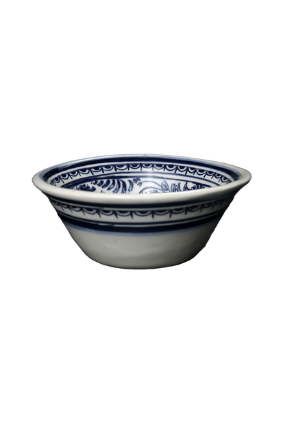 Indigo Blue Bird Bowl M