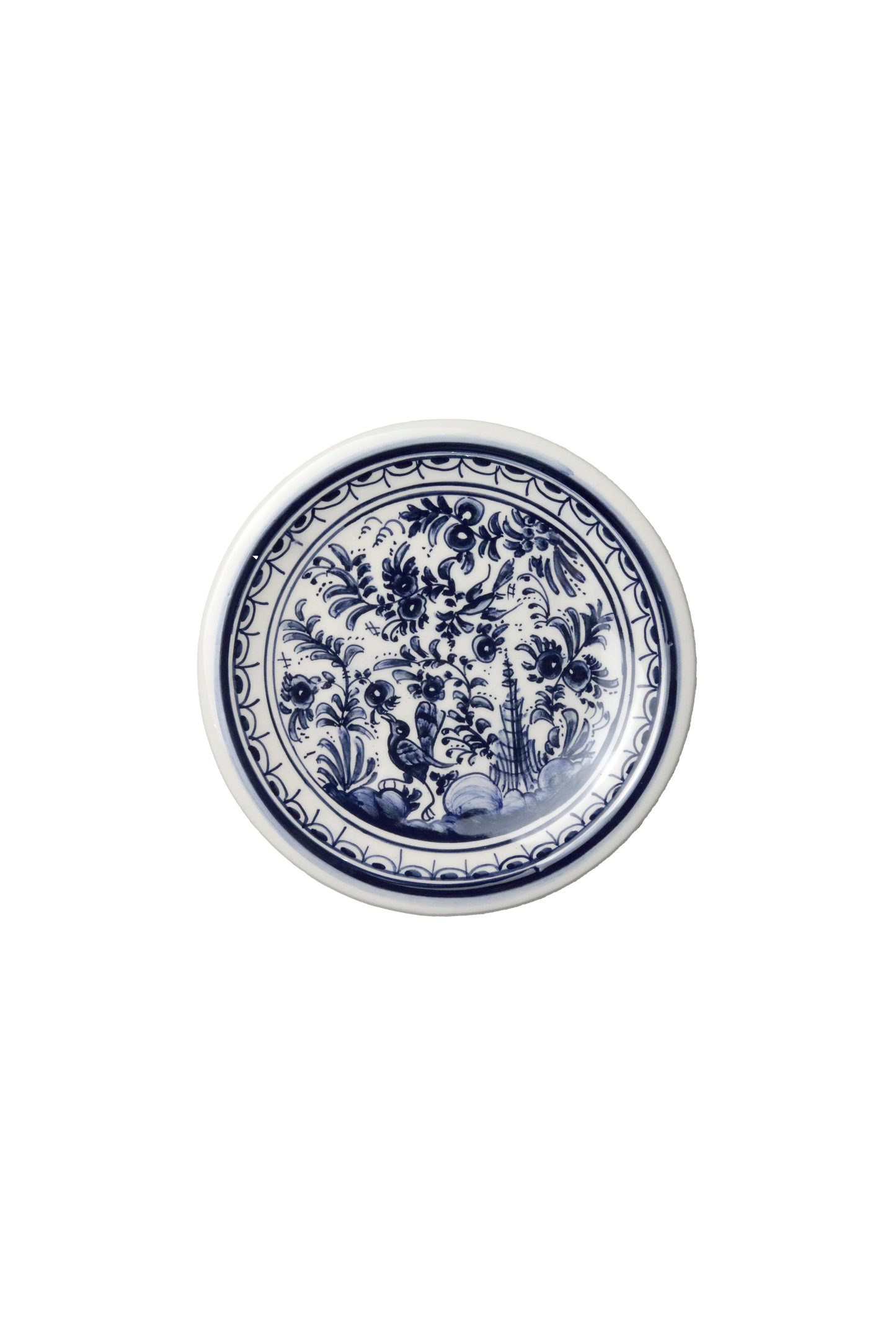 Indigo Blue Bird Plate S