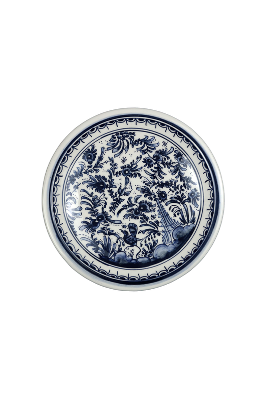 Indigo Blue Bird Plate M