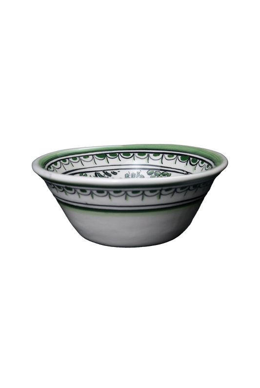 Pine Green Bird Bowl M