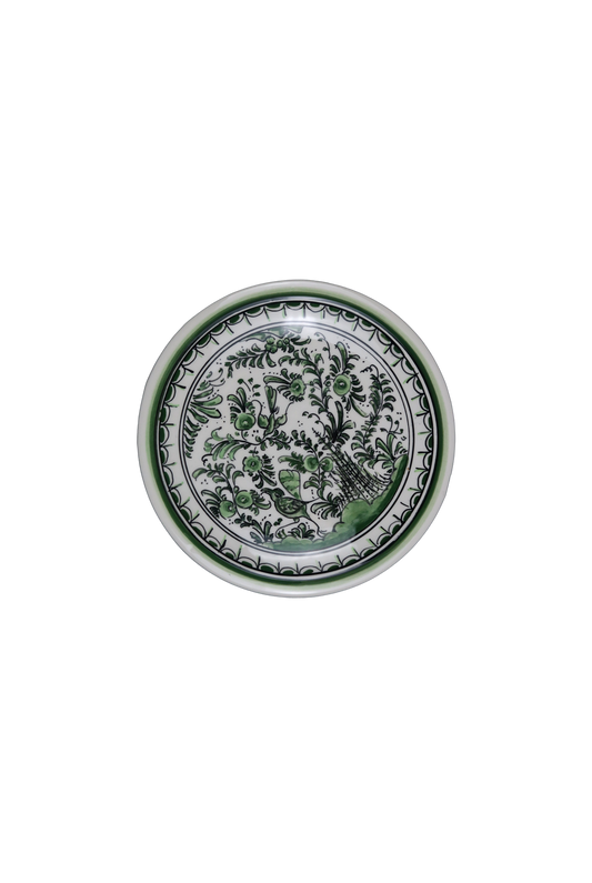 Pine Green Bird Plate S