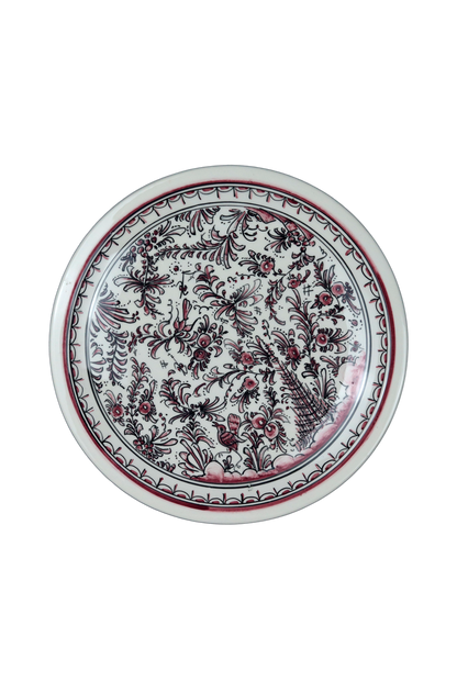 Rouge Pink Bird Plate L