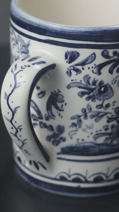Indigo Blue Bird Mug